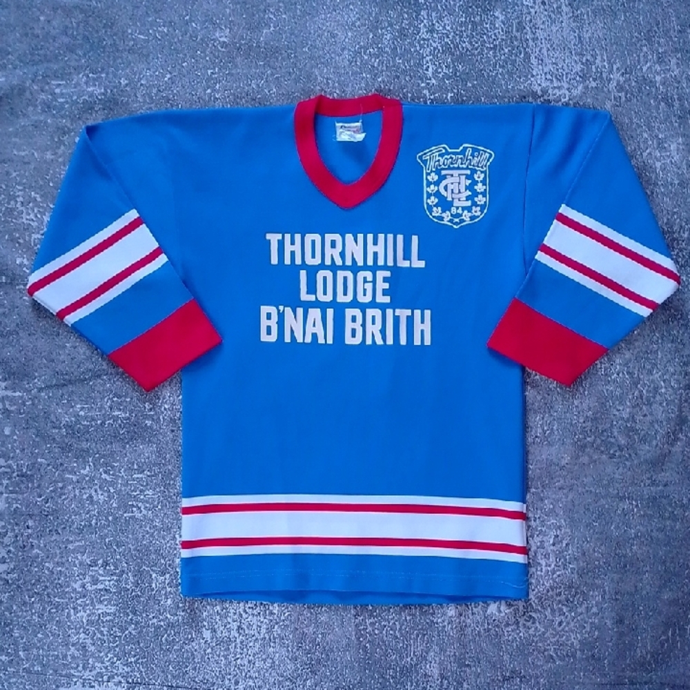 Vintage 1984 Thornhill Lodge B'Nai Brith Hockey Jersey #2